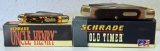 Schrade Old Timer Two Blade Pocket Knife and Schrade Uncle Henry Three Blade Pocket Knife