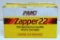 Full Brick PMC Zapper .22 LR High Velocity Cartridges