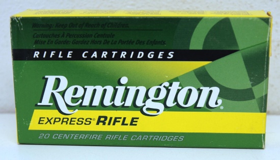 Full Box Remington Express .220 Swift 50 gr. PSP Cartridges
