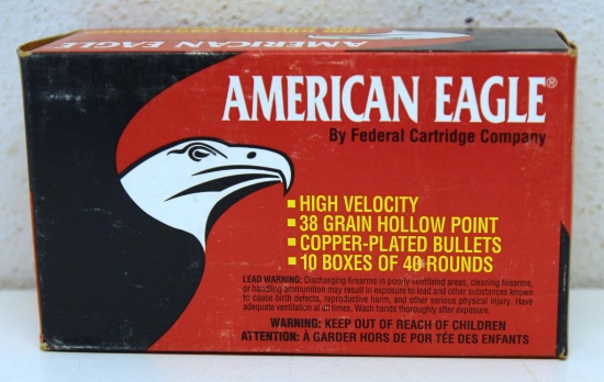 Full Brick 400 American Eagle .22 LR Cartridges