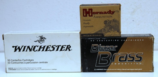 Full Box Winchester .40 S&W 180 gr. Bonded JHP and Full Box Blazer .40 S&W 180 gr. FMJ and Full Box
