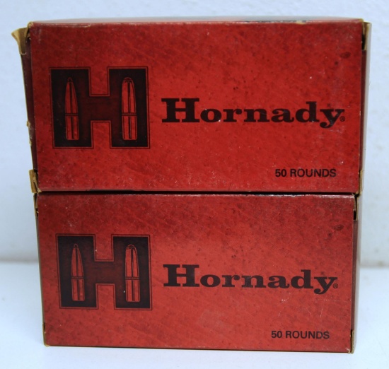 2 Full Boxes 50 Hornady .223 Rem. 55 gr. SP Cartridges