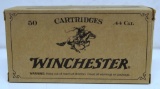 Full Box Winchester Cowboy Action Loads .44 Special 240 gr. Lead Flat Nose Cartridges