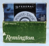 Full Box 20 Federal Power-Shok .30 Carbine 110 gr. SP and Full Box 50 Remington .30 Carbine 110 gr.