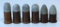 4 .41 Long Rim Fire and 3 .41 Short Rim Fire Collector Cartridges