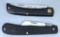 2 Case Pocket Knives, Sod Buster Jr 2137 88 and 54W