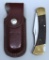 Buck 110 Folding Knife with Leather Sheath