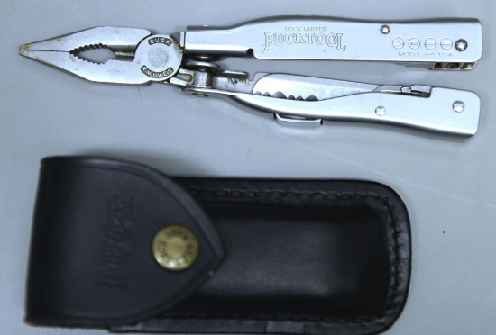 Buck Knives BuckTool Model 360 Multi-Tool with Leather Sheath