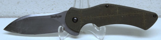 Kershaw No. 1725 Folding Knife, 3 3/4" Blade, 8 1/2" Open