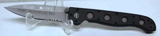 CRKT SR9 First Production Run Pocket Knife, Carson Design, M16-13Z