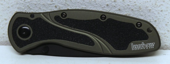Kershaw SpeedSafe No. 1670 OLBAK Assisted Open Folding Knife Designed by Ken Onion, 3 1/2" Blade