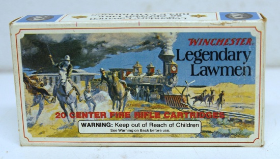 Full Box Winchester Legendary Lawmen .30-30 150 gr. SilverTip Cartridges