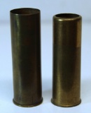 NYC 12 Ga. Primed Empty Brass Shotshell and Winchester 12 Ga. Brass Shotshell Blank
