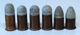 4 .41 Long Rim Fire and 3 .41 Short Rim Fire Collector Cartridges