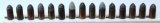 15 9 mm Pin Fire Collector Cartridges