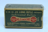 Full Vintage Dog Bone Box Remington .22 LR Cartridges