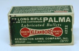 Full Vintage Remington Dog Bone Box .22 LR Palma Cartridges