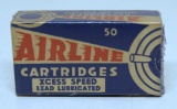 Full Vintage Box Federal Airline Xcess Speed .22 Short Cartridges