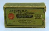 Partial Vintage Box of 26 Remington UMC .22 Long Shot Cartridges