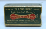 Full Vintage Dog Bone Box Remington .22 LR Cartridges