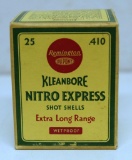 Full Vintage Box Remington Nitro Express .410 Ga. 3