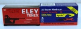 Full Box Aguila Hyper Velocity 22 Super Maximum .22 LR and Full Box Eley Tenex .22 LR Cartridges