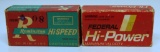 Full Vintage Box Federal .22 Short Hollow Point and Full Vintage Box Remington .22 Short Hollow