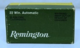 Full Box Remington .22 Win. Automatic Cartridges