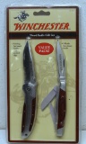 Winchester 2 Folding Knives Gift Set in Original Packaging