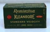 Full Vintage Box Remington Standard Velocity .22 LR Cartridges