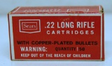 Full Vintage Box Sears .22 LR Cartridges
