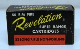 Full Vintage Box Western Auto Revelation Super Range .22 LR Cartridges