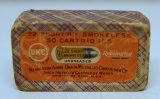 Full Vintage Two Piece Fabric Box Remington UMC .22 Short Cartridges
