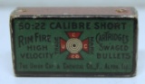 Rare! Early Maltese Cross The Union Cap & Chemical Co. .22 Short Cartridges