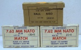 2 Full Sealed Boxes Lake City Army Ammunition Plant 7.62 mm NATO Match and Full Open Box Twin Cities