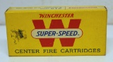 Full Vintage Box Winchester .219 Zipper 56 gr. Hollow Point Cartridges