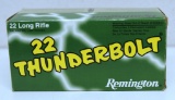 Full Brick Box Remington .22 ThunderBolt .22 LR High Velocity Cartridges