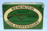 Remington 1991 175th Anniversary Commemorative Tin with 325 Rounds .22 LR High Velocity Cartridges