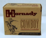 Full Box Hornady Cowboy Action Loads .44-40 Win. 205 gr. Cartridges