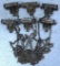 6 Bridger #2 Double Coil Spring Leg Hold Traps