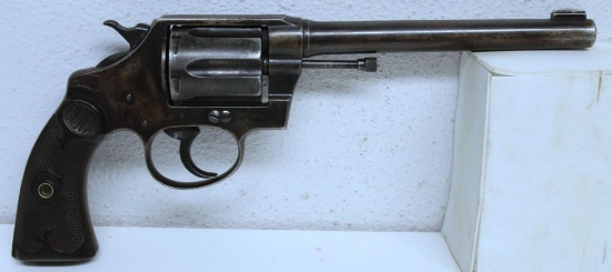 Colt Police Positive Special .32-20 WCF Double Action Revolver 6" Barrel Small Piece of Grip Missing