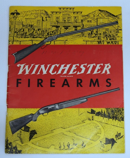 Old Winchester Literature 1957 Winchester Firearms Catalog
