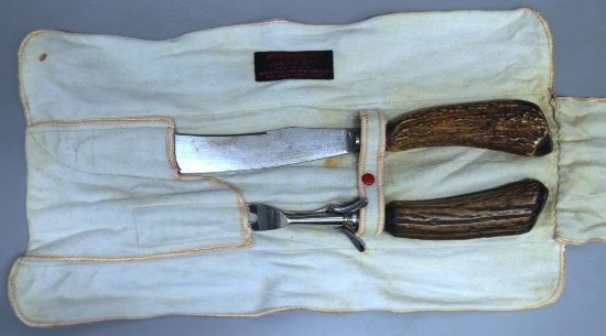 Winchester Two Piece Carving Set Knife and Fork