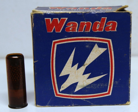 1 Experimental Shotgun Shell and Box Wanda Cartridge Co. 12 Ga. - Box Marked Experimental Not For
