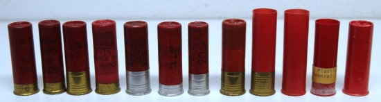 Bag of 12 Different Western Experimental 12 Ga. Shotgun Shells - Most of them Loaded with a Few