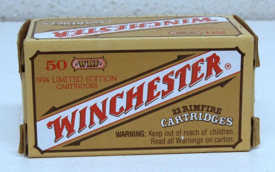 Full Box Winchester 1994 Ltd. Ed. .22 WRF Cartridges