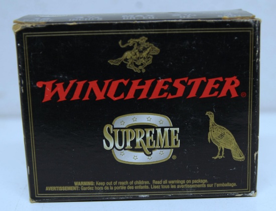 Full Box 10 Winchester Supreme Double X Magnum Turkey Load 12 Ga. 3 1/2" 4 Shot Shotshells