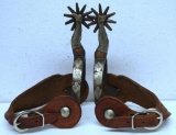 Large McChesney Gal Leg Cowboy Spurs