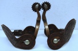 McChesney Mounted Goose Neck Cowboy Spurs