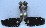 Colorado Saddlery Double Mounted Gal Leg Cowboy Spurs